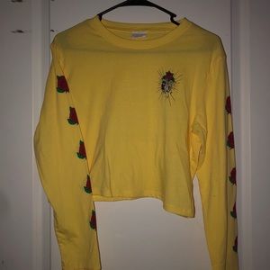 EMPYRE long sleeve crop